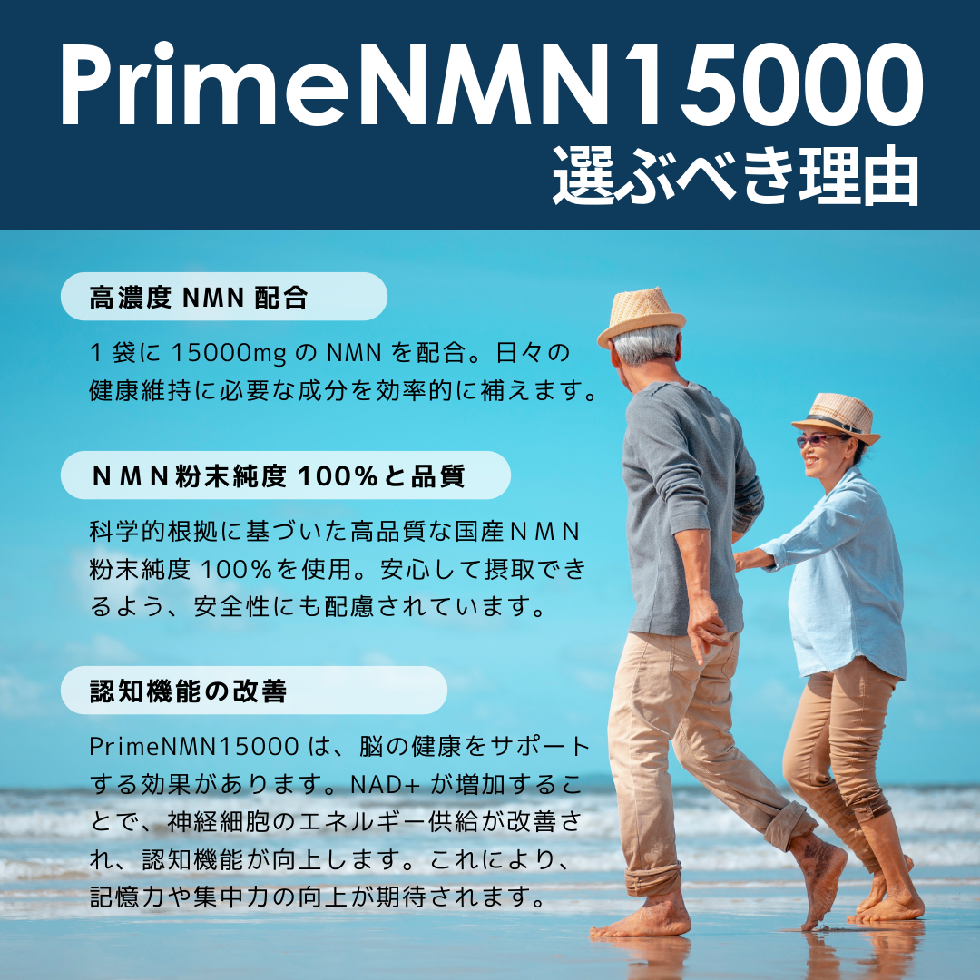 PrimeNMN15000選ぶべき理由